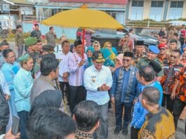 Pj Gubernur Sumut Resmikan Alun-alun Kota Padangsidimpuan