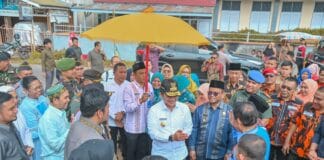 Pj Gubernur Sumut Resmikan Alun-alun Kota Padangsidimpuan