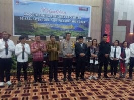 80 Anggota PPK Pilkada 2024 se-Kabupaten Toba Dilantik