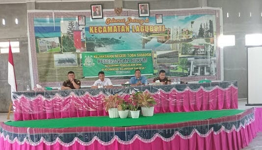 Kejari Balige Sosialisasi Hukum Bahaya Korupsi Pengelolaan Dana Desa