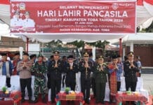 Pemkab Toba Gelar Upacara Peringatan Hari Lahir Pancasila