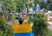 Sat Lantas Polres Pematangsiantar Police Go To School di SMP Negeri 5