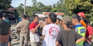 Protes Sopir di Sembahe Terkendali, Fokus Pembersihan Jalur Longsor Berlanjut