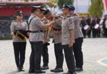 354 Bintara Polri Dilantik di SPN Hinai Polda Sumut