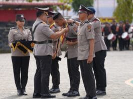 354 Bintara Polri Dilantik di SPN Hinai Polda Sumut