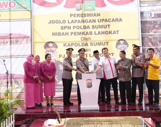 Kapolda Sumut Resmikan Joglo Anton Soedjarwo di SPN Hinai Langkat