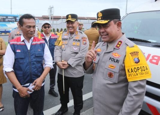 Kapolda Sumut Tinjau Kesiapan Pos Nataru di Simalungun