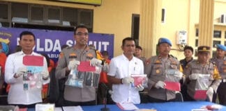 Kapolres Labusel Gelar Press Release Tindak Kejahatan Kriminal