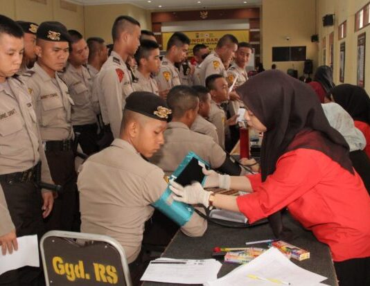 SPN Polda Sumut Gelar Donor Darah