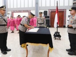 Kapolda Sumut Pimpin Sertijab Pejabat Utama Poldasu
