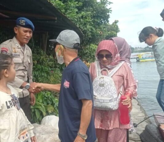 Libur Nasional, Polres Samosir Tingkatkan Pengawasan Jalur Darat dan Danau