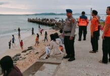 Polairud Polres Sibolga Gencarkan Patroli Keselamatan di Objek Wisata Pantai