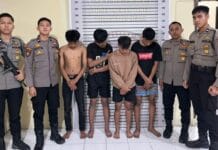 Polrestabes Medan Amankan 4 Pelaku Tawuran Antar-Geng Motor