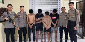 Polrestabes Medan Amankan 4 Pelaku Tawuran Antar-Geng Motor