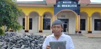 Rutan Kelas I Medan Antar 5.000 Paving Block Pesanan Masjid Al-Mukhlisin Helvetia