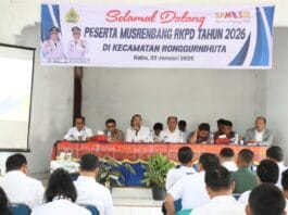 Sekdakab Samosir Buka Musrenbang Tingkat Kecamatan