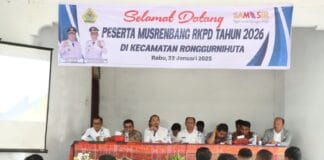 Sekdakab Samosir Buka Musrenbang Tingkat Kecamatan