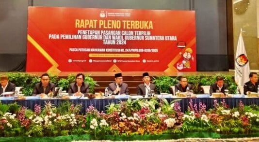 KPU Sumut Tetapkan Bobby Nasution Gubernur Sumut Periode 2025-2030