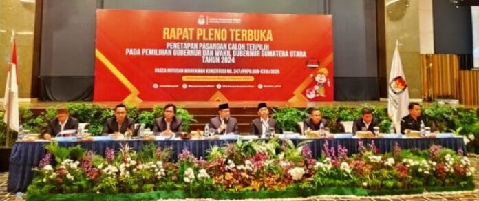 KPU Sumut Tetapkan Bobby Nasution Gubernur Sumut Periode 2025-2030