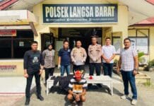 Polsek Langsa Barat Tangkap Pelaku Pencurian Sepeda Motor