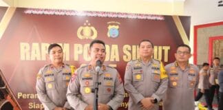 Rapim 2025, Kapolda Sumut Tekankan Sejumlah Poin Arah Kebijakan