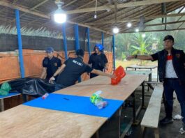 Tim Gabungan Polri-TNI Diadang Warga Saat Gerebek Lokasi Judi di Pancur Batu