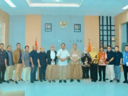 Dr Mei Linda Suryanti Hadir Bersama Bupati Baharuddin Terima Audiensi PT Inalum