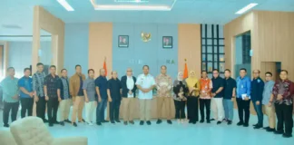 Dr Mei Linda Suryanti Hadir Bersama Bupati Baharuddin Terima Audiensi PT Inalum