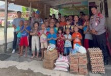 Polda Sumut Berbagi Kebahagiaan dengan Anak Yatim di Bulan Suci Ramadan