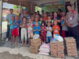 Polda Sumut Berbagi Kebahagiaan dengan Anak Yatim di Bulan Suci Ramadan