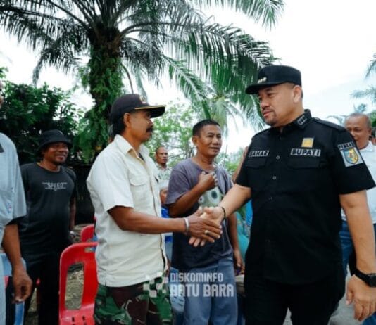 Bupati Batubara Hadiri Halalbihalal Sekaligus Resmikan IKA PMDU