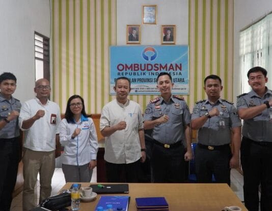 Karutan Kelas 1 Medan Audiensi dengan Ombudsman RI Perwakilan Sumut