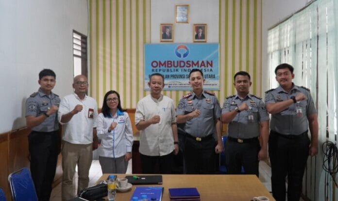 Karutan Kelas 1 Medan Audiensi dengan Ombudsman RI Perwakilan Sumut