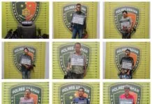 Polres Asahan Gerebek Arena Sabung Ayam