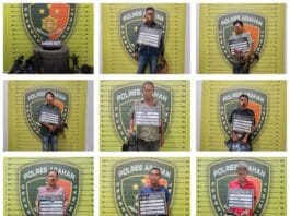 Polres Asahan Gerebek Arena Sabung Ayam