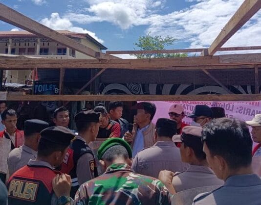 Polres Samosir Amankan Eksekusi Lahan di Desa Hutabolon