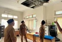 Wakil Bupati Aceh Timur Soroti Kerusakan Kantor Camat Darul Ihsan