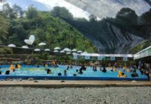 Kolam Pemandian Taman Sari di Desa Alue Seulaseh Ramai Pengunjung, Pilihan Destinasi Keluarga