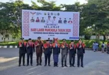 Polres dan Pemkab Karo Gelar Upacara Hari Lahir Pancasila 2025