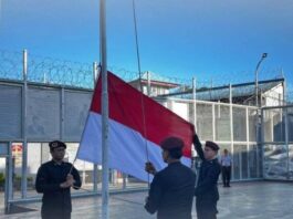 Rutan Kabanjahe Gelar Upacara Hari Lahir Pancasila