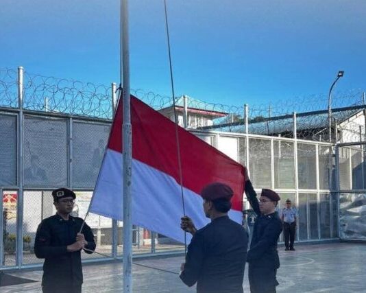 Rutan Kabanjahe Gelar Upacara Hari Lahir Pancasila