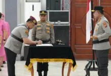 Sertijab Dirreskrimum, Kapoldasu: Lanjutkan Estafet Kepemimpinan dengan Tanggung Jawab dan Inovasi