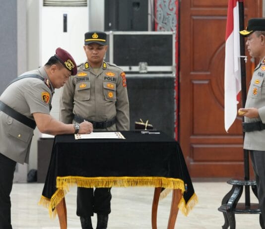 Sertijab Dirreskrimum, Kapoldasu: Lanjutkan Estafet Kepemimpinan dengan Tanggung Jawab dan Inovasi