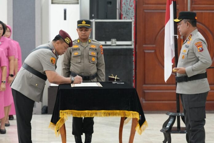 Sertijab Dirreskrimum, Kapoldasu: Lanjutkan Estafet Kepemimpinan dengan Tanggung Jawab dan Inovasi
