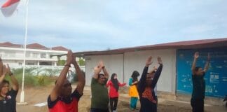 Diskominsa Abdya Lakukan Kegiatan Senam Sehat dan Gotong Royong