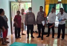 Kapolsek Sianțar Martoba Cek TKP Temuan Mayat di Sungai Pancur Lima dan Rumah Duka