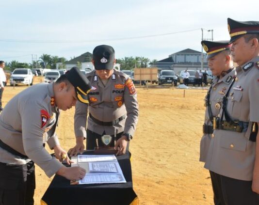 Kapolres Labusel Pimpin Sertijab Pejabat Strategis