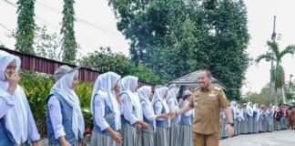 Bupati Batubara Hadiri Launching Program Kelas Unggulan Yayasan Mitra Inalum