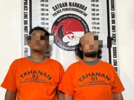 Miliki 17 Paket Sabu, Dua Pria Diamankan Sat Narkoba Polres Pematangsiantar