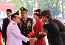 Kapolres Pematangsiantar Bersama Forkopimda Ikuti Upacara dan Pengibaran Bendera HUT ke-80 RI